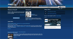 Desktop Screenshot of party107.com